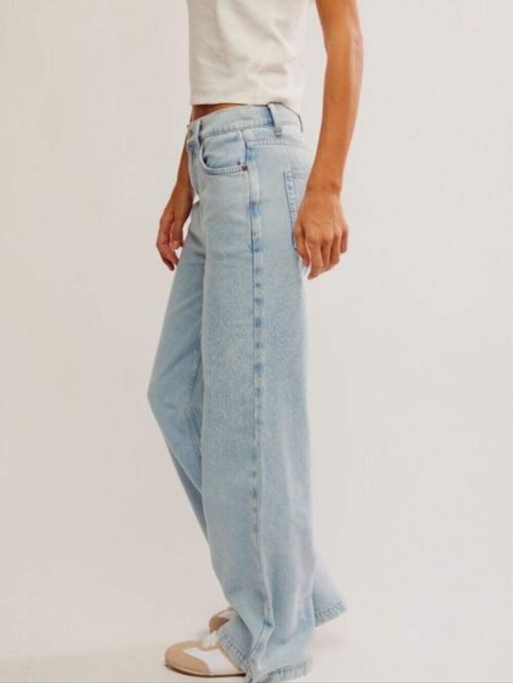 Free People We The Free Stride Straight And Wide In Roam Free• Size 28•NWT! - Picture 4 of 7